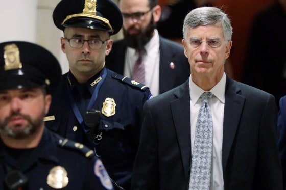 Image: Top US Diplomat To Ukraine Bill Taylor Is Deposed In House Impeachment Inquiry