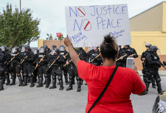 Image: Omaha protest