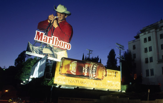 Marlboro Cowboy Billboard