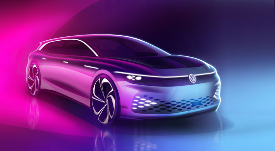 Volkswagen will debut the ID. SPACE VIZZION concept.