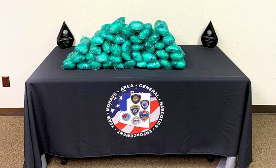Mohave County Sheriff's Detectives arrested Israel Tellez-Nava, 35 of Las Vegas for Transportation of Dangerous Drugs for Sale, Possession of Dangerous Drugs, and Possession of Dangerous Drugs for Sale, all felonies, on Nov. 21, 2019.