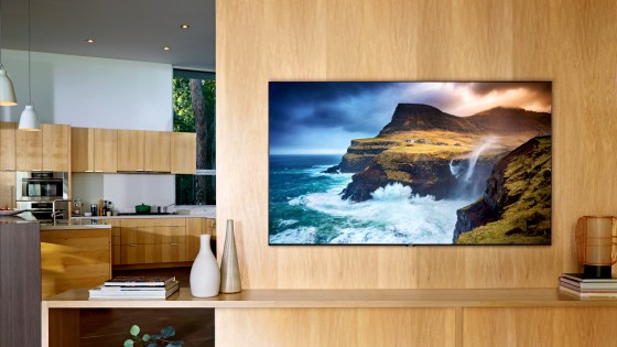 Iamge: A Samsung Q70 QLED television.