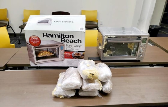 Louisville Metro Police tracked a parcel containing over $100,000 dollars of drugs in an air fryer on Dec. 7, 2019.
