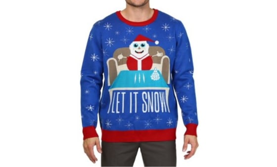 Walmart Canada removes sweater featuring Santa as a fan of grade A Colombian snow