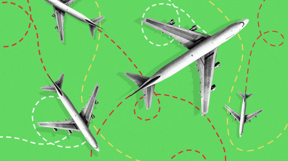 Image: holiday air travel per airline and per airport.