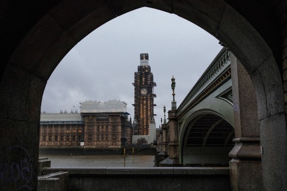Image: The Elizabeth Tower, commonly known as Big Ben and the Houses of Parliament