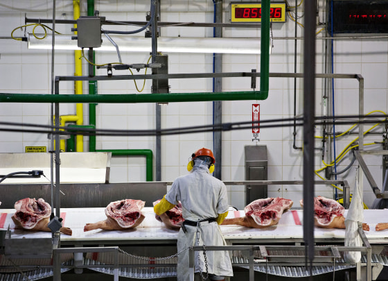 Image: Smithfield Foods is one of the five processing plants involved in the pilot program.
