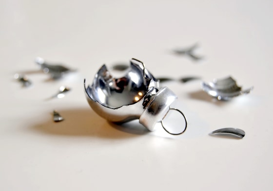 Image: Broken Christmas ornament