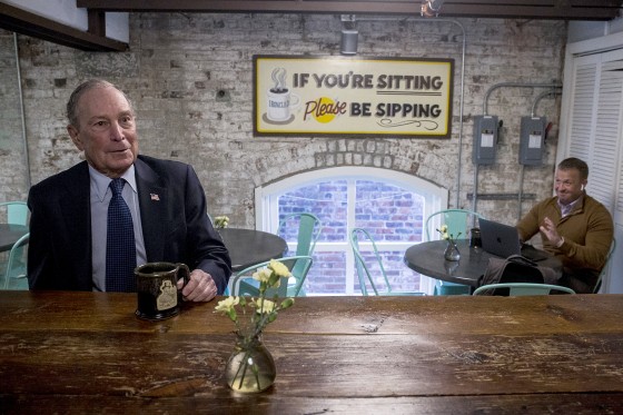 Image: Presidential Candidate Mike Bloomberg Campaigns In Richmond, Virginia