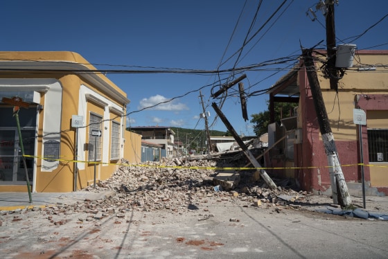 Image: Puerto Rico earthquake