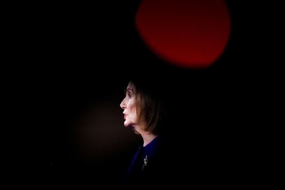 Image: Speaker of the House Nancy Pelosi speaks at a press briefing on Jan. 9, 2020.