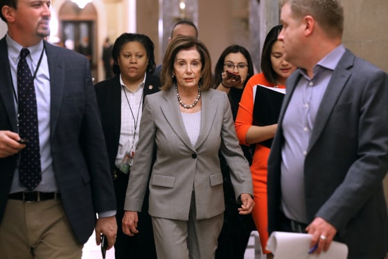 Image: Nancy Pelosi And House Members Hold Meetings On Capitol Hill