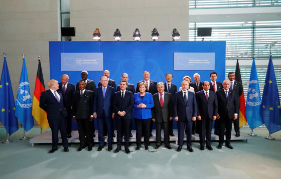Image: Libya summit in Berlin