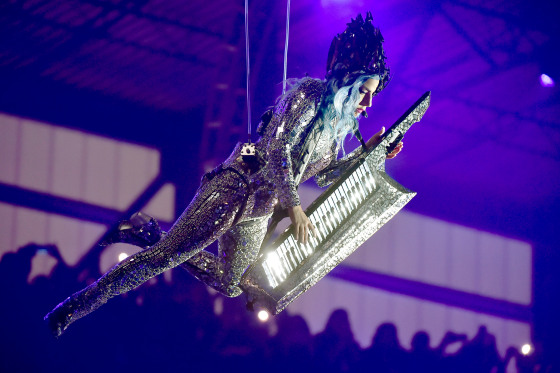 Image: Lady Gaga performs during the AT&T TV Super Saturday Night in Miami on Feb. 1, 2020.