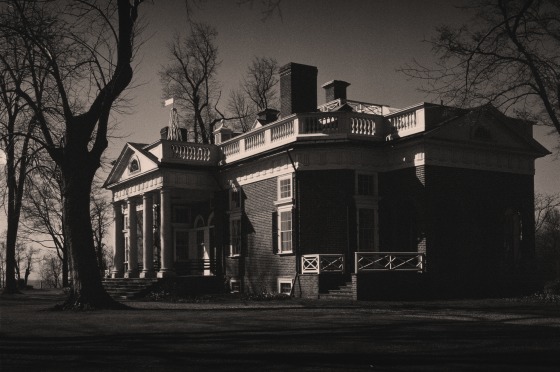 Image: Monticello, the home of Thomas Jefferson, in Charlottesville, Va., in 1943.
