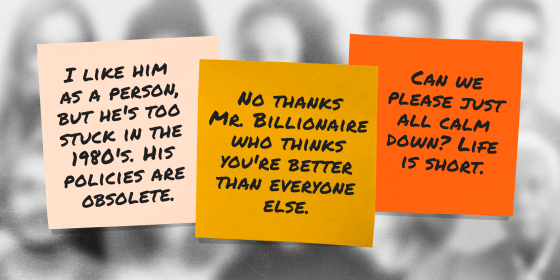A reader 'confession': \"No thanks Mr. Billionaire who thinks you're better than everyone else.\"