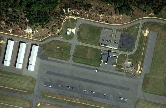 Image: Stafford County Regional Airport in Virginia.