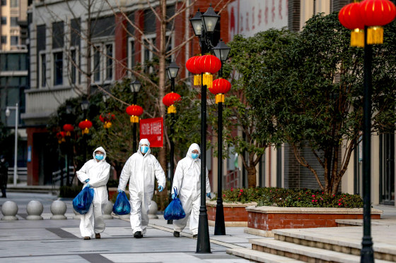 Image: Coronavirus response in Wuhan