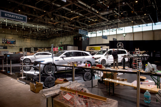 Image: Geneva Auto Show Cancelled Due To Coronavirus Fears