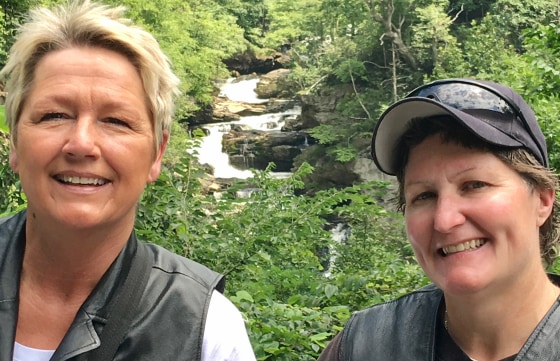 Loretta Smith and Michelle Wood.