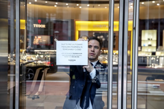 Image: Coronavirus Pandemic Causes Climate Of Anxiety And Changing Routines In America