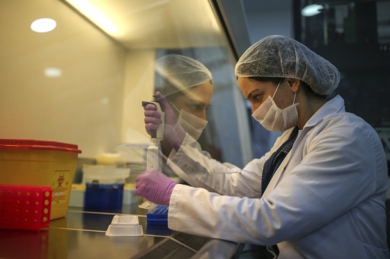 Image: Lab Coronavirus test kits