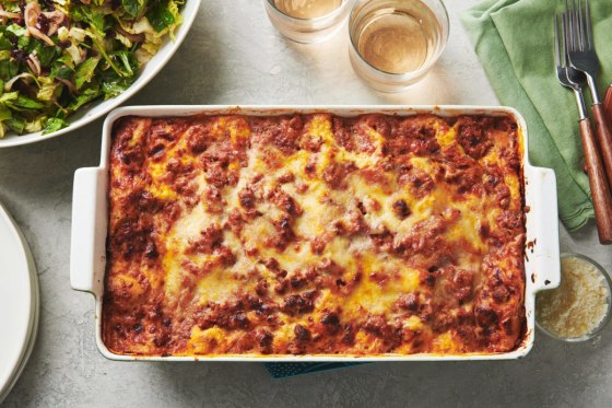 Classic Cheesy Beefy Lasagna