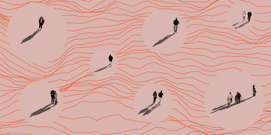 Image: The new reality of social distancing, prolonged but indefinite, has understandably led to an increase in depression.