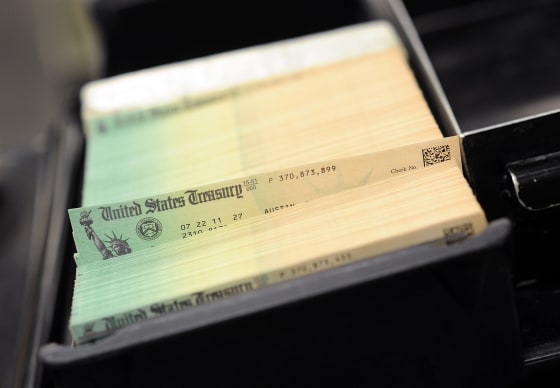 U.S Treasury Facility Prints Social Security Checks