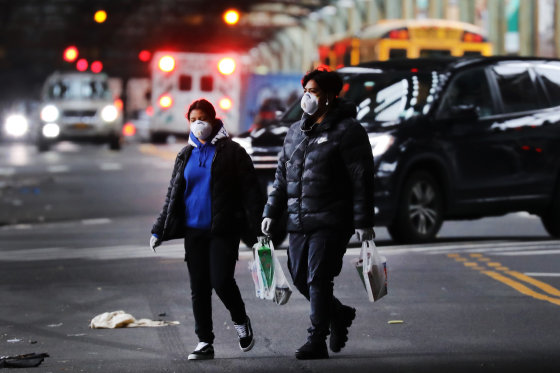 Image: Coronavirus Pandemic Causes Climate Of Anxiety And Changing Routines In America