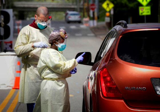Meharry's students and staff have worked together to conduct drive-thru testing and screening for the coronavirus.