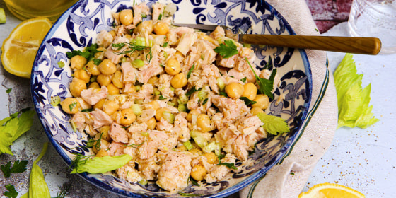 Chickpea and Tuna Salad Recipe