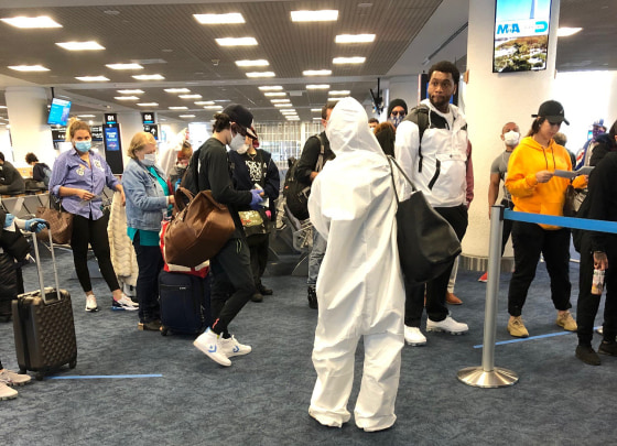 Angie Wong flew on an American Airlines flight from Miami to LaGuardia on April 22, 2020.