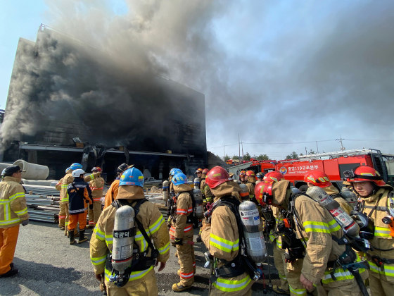 South Korea construction fire kills at least 38