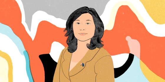 Image: Rep. Grace Meng, D-NY, who introduced anti-racism legislation.