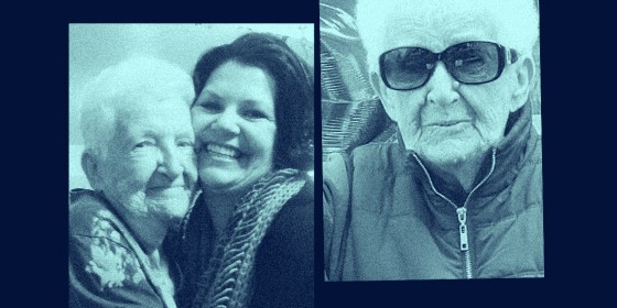 Barbara Burr with her granddaughter Crystal Burr