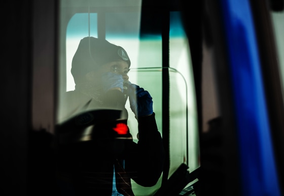 Image: New York City's Public Transportation System Strained During Coronavirus Pandemic