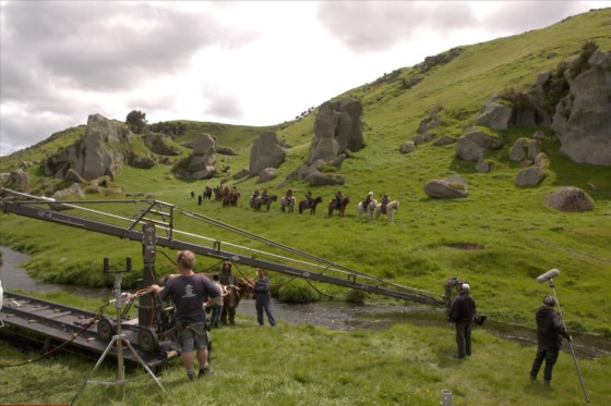 Image: Hobbit movie behind the scenes