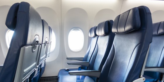 Image: Interior Of Airplane