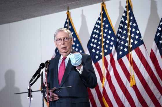 Image: President Trump Joins GOP Senators At Policy Luncheon On Capitol Hill