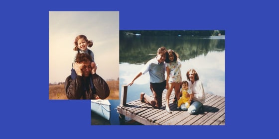 Hilary Krieger with her family