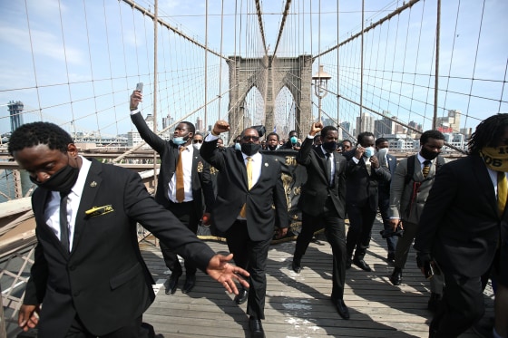 Image: George Floyd's Family Attends Memorial Service And March In New York City