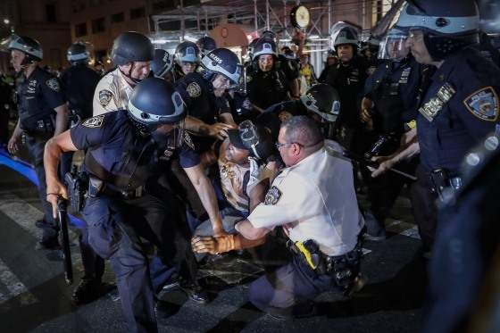 Image: NYPD arrest