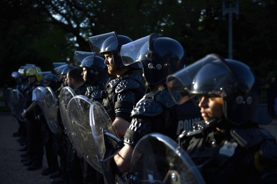 Image: Secret Service Lafayette Park