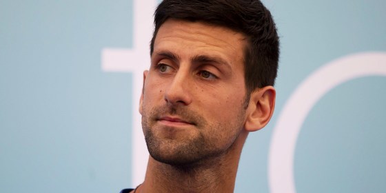 Novak Djokovic tests positive for coronavirus