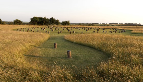 Image: Durrington Walls in Wiltshire is located at the centre of the newly discovered prehistoric site known as Durrington Shafts.