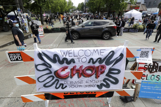 Image: Seattle protest
