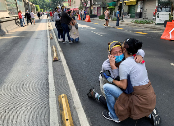 Image: An earthquake in Mexico City