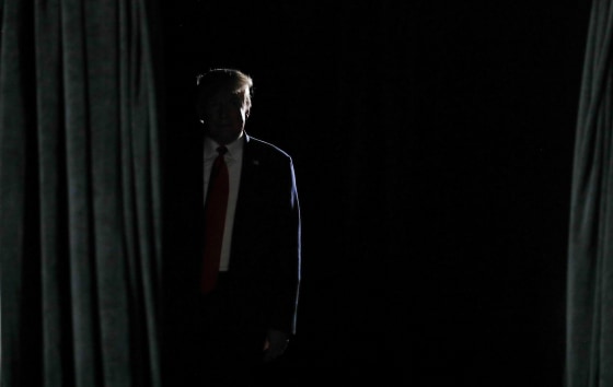 Image: U.S. President Donald Trump arrives to deliver an \"Address to Young Americans\" in Phoenix, Arizona
