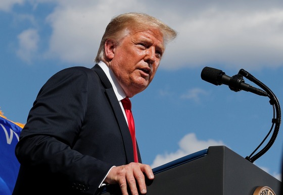 Image: U.S. President Trump visits Fincantieri Marinette Marine in Marinette, Wisconsin